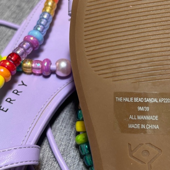 Katy Perry Women's The Halie Bead Sandal Flat, Size 9 - Picture 6 of 9